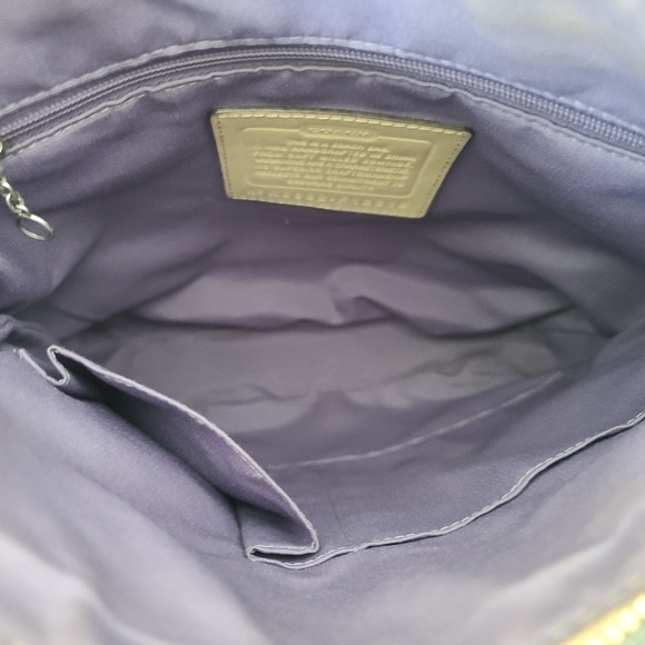 Coach Vintage Pebbled Leather Crossbody Bag #F12319 - Picture 10 of 11